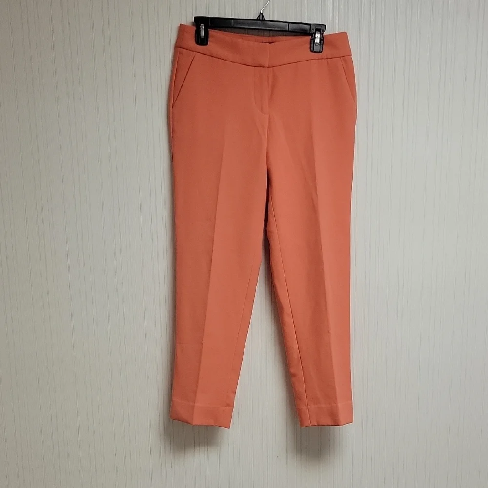 Talbot's Women's Signature Hampshire Ankle Pants 4. Melon Business Office New